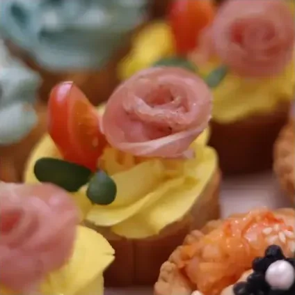 Кростыні з сыравяленым мясам
