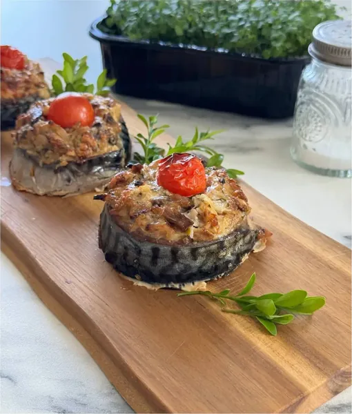 Корзиночки из скумбрии