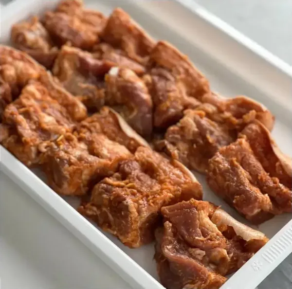 Шашлык из грудинки