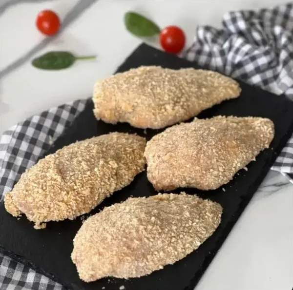 Куриные кармашки (моцарелла, ветчина, сладкий перец)