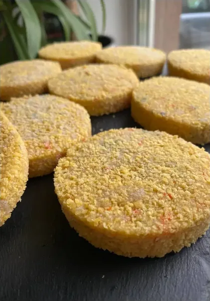 Рыбные котлеты из трески